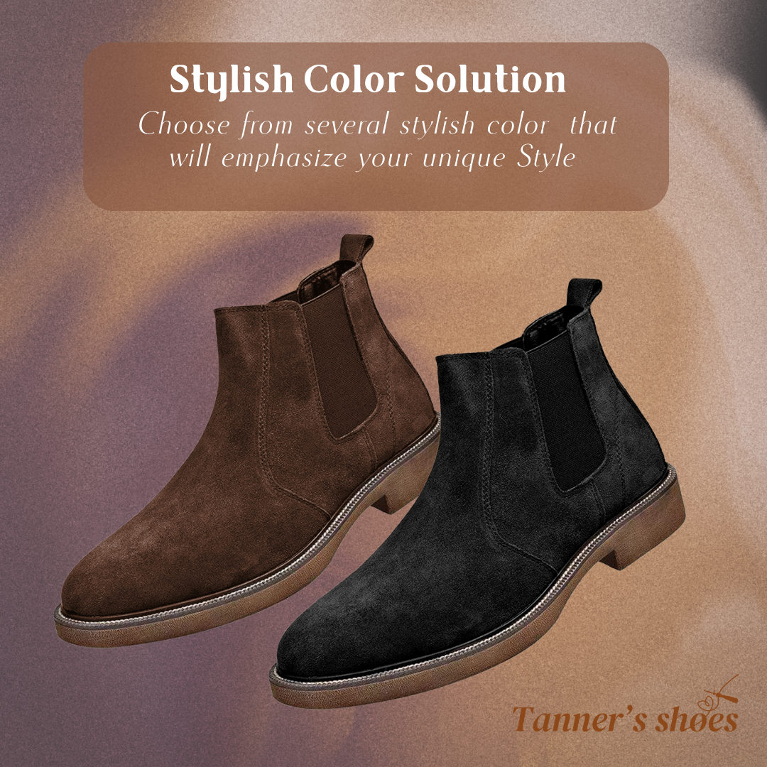 Luke | Stylish High-Top Ankle Boots