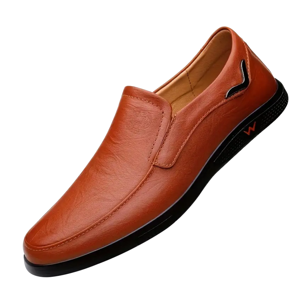 Aiden | Casual Leather Slip-on Shoes